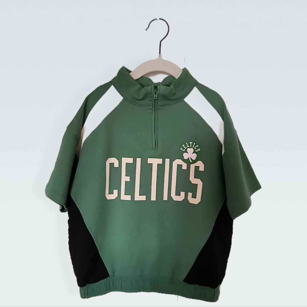 Zara Green and Black Kids Hoodie